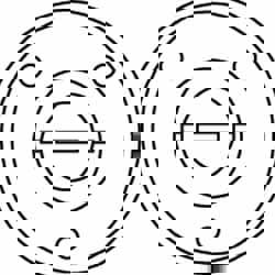 Round Electrical Box Cover: Brass